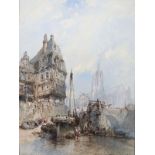 PAUL MARNY WATERCOLOR - NOTMAN COLLECTION