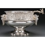A VERY FINE GORHAM STERLING "BACCHUS" PUNCH BOWL