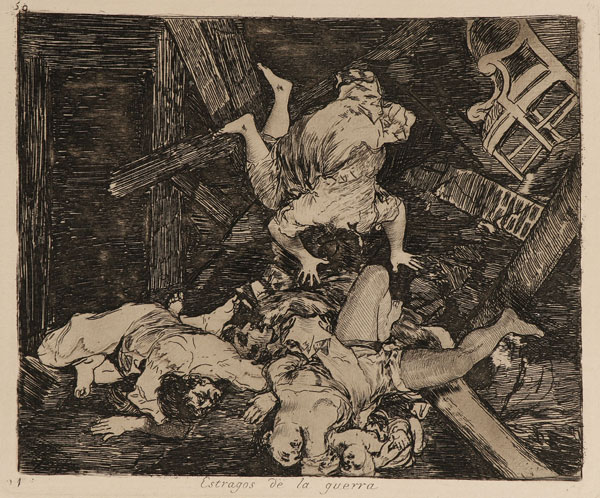 LOS DESASTRES DE LA GUERRA: FRANSCISCO DE GOYA - Image 9 of 10