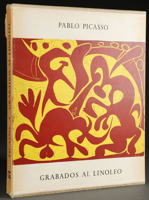 PABLO PICASSO-GRABADOS AL LINOLEO, 1963