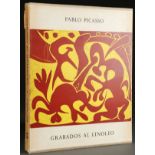 PABLO PICASSO-GRABADOS AL LINOLEO, 1963