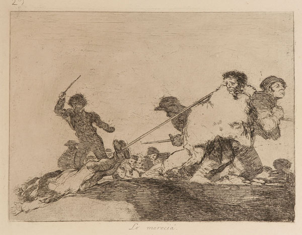 LOS DESASTRES DE LA GUERRA: FRANSCISCO DE GOYA - Image 8 of 10