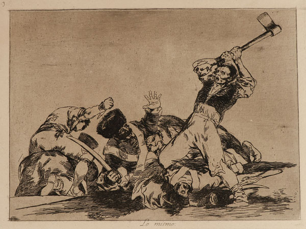 LOS DESASTRES DE LA GUERRA: FRANSCISCO DE GOYA - Image 3 of 10