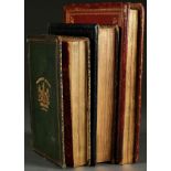 THREE 19TH CENTURY FORE EDGE PAINTED BOOKS