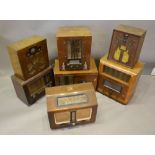 A 'His Master's Voice' Walnut Cased Early 20th Century Radio,