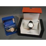A Tissot PRC200 Stainless Steel Gentleman's Wrist Watch with Leather Strap and Original Box,