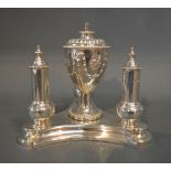 A Victorian Silver Club Table Centre Lig