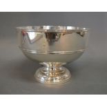 An Edwardian Silver Pedestal Bowl, Sheff