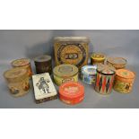 A Collection of Early Trade Tins