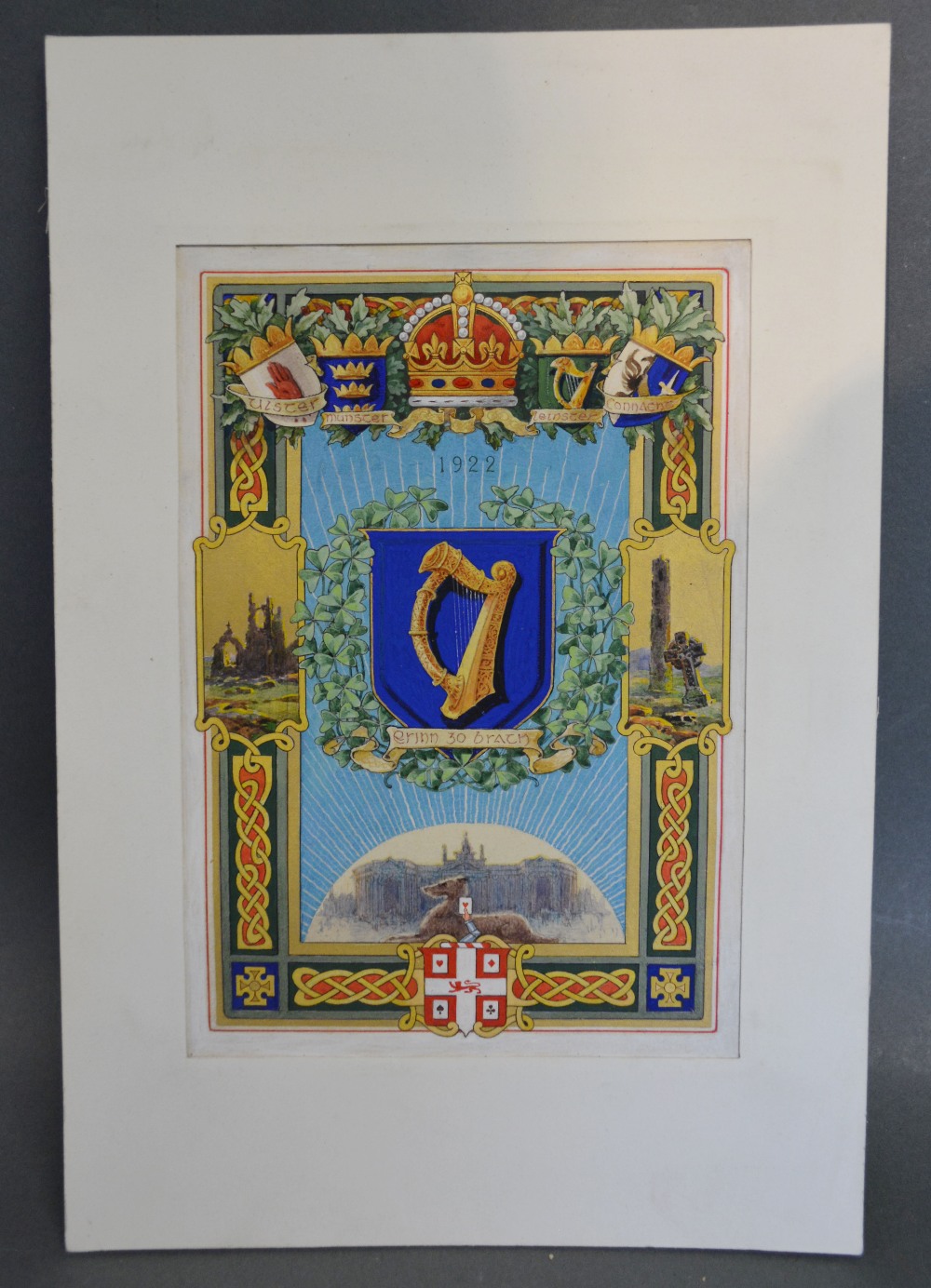 'The Worshipful Company of Makers of Playing Cards' an original illustration, watercolour on card,