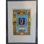 'The Worshipful Company of Makers of Playing Cards' an original illustration, watercolour on card,