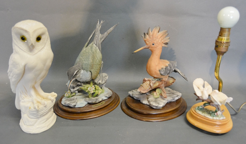A Limited Edition Capodimonte Model of a Bird titled Rondine Di Mare, limited edition number 295,