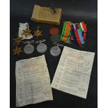 A Group of Seven World War II Medals, to include two 1939/45 war medals, a defence medal,