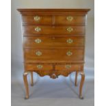 A George III Mahogany Chest on Stand,