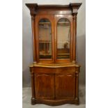 A Victorian Mahogany Bookcase,