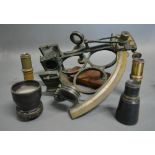 A Brass and Japaned Sextant by Berry & MacKay,