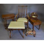 A 20th Century Nest of Three Mahogany Occasional Tables,