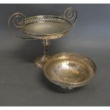 A Birmingham Silver Two Handled Comport