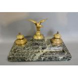 A 19th Century French Marble and Gilt Me