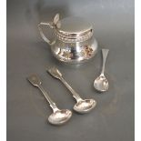 A George III Silver Large Mustard, Londo