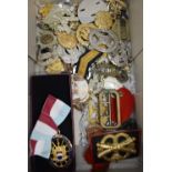 A Collection of Military Badges and other related items