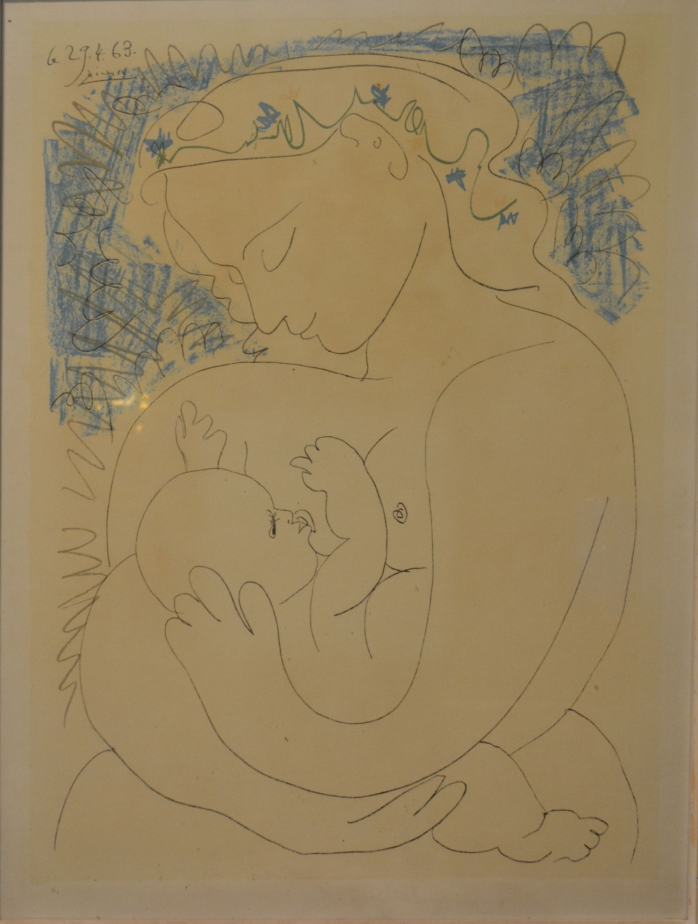 Pablo Ruiz Picasso, 1881 - 1973, Spain LA GRANDE MATERNITE Lithograph,