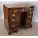 A George III Mahogany Kneehole Desk,