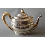 A George III Irish Silver Teapot by John Whelpley, Cork,