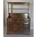 A George III Oak Dresser,