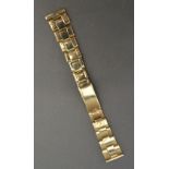 A 9ct Gold Rolex Watch Strap, 29.5 gms