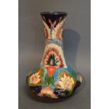 A Moorcroft Tube Lined Vase decorated by Shirley Hayes, limited edition number 140 from 250,