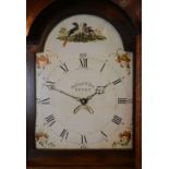 A George III Oak and Mahogany Long Case Clock,