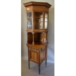 A Victorian Rosewood Cabinet by Howard & Sons,