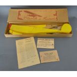 L'Avion de France Model Aeroplane (modelled on the Bleriot monoplane) within original box