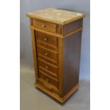 A 19th Century French Bedside Cabinet,