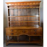 A George III Oak Dresser,