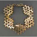 A Gilded Linked Bracelet by Jakob Bengel