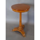 A Mahogany William IV Style Pedestal Table,