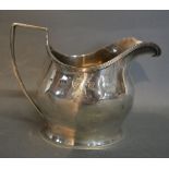 A Chester Silver Cream Jug, the base engraved Lowe Chester,