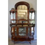 An Edwardian Mahogany Chiffonier,