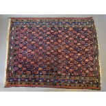 A North West Persian Small Woollen Rug,