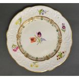 A Late 18th or Early 19th Century Swansea Plate decorated by Pollard,