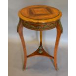 A French Kingwood Gilt Metal Mounted Centre Table,