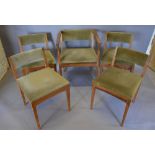 A Set of Five Dining Chairs by Edward Barnsley from the Barnsley Workshop,