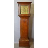 A George III Oak Long Case Clock,