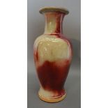 A Sang de Bouef Oviform Vase,