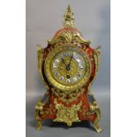 A French Boulle Gilt Metal Mounted Time