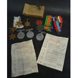 A Group of Seven World War II Medals, to