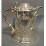 A George III Irish Silver Large Flagon,