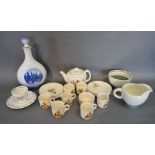 A Beswick Walt Disney Child's Tea Set, together with two Bunnykins Egg Cups,